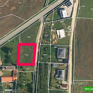 Prodej stavební parcely 759 m² Vrcovice