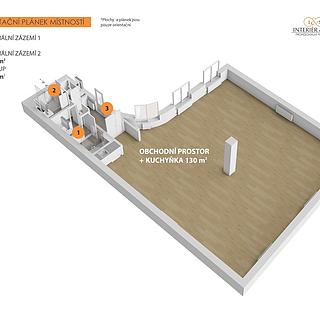 Pronájem kanceláře 12 m² Praha