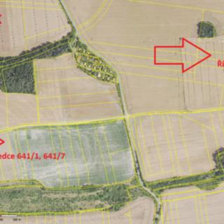Prodej podílu zemědělské půdy 10509 m² Ledce