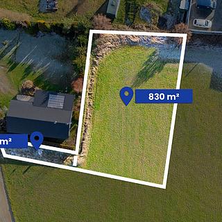 Prodej komerčního pozemku 903 m&sup2; Útušice