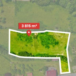 Prodej stavební parcely 3 815 m² Mikulůvka
