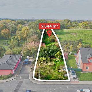 Prodej stavební parcely 2644 m² Škvorec