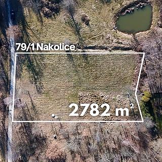 Prodej stavební parcely 2 782 m² Nové Hrady Nakolice
