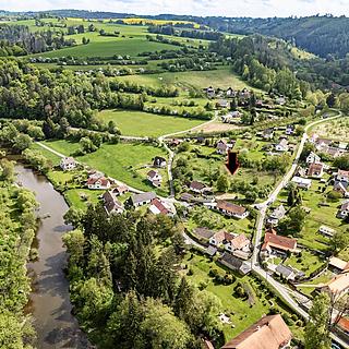 Prodej stavební parcely 800 m² Vlastějovice Budčice