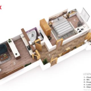 Prodej bytu 2+kk 51 m² Plzeň