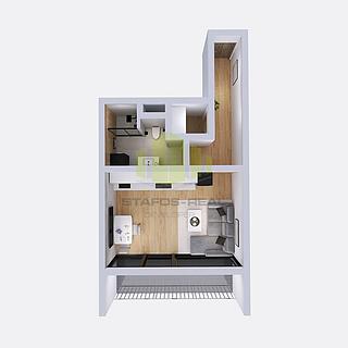 Pronájem bytu 1+kk a garsoniéry 36 m² Olomouc, Camilla Sitteho