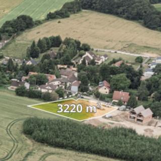 Prodej stavební parcely 3 220 m² Strančice Sklenka