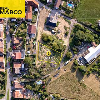 Prodej stavební parcely 1063 m&sup2; Závist