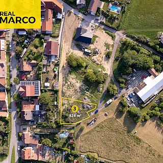 Prodej stavební parcely 1063 m&sup2; Závist