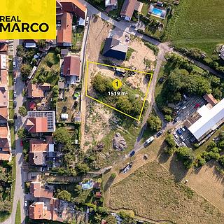 Prodej stavební parcely 1519 m&sup2; Závist
