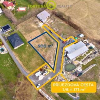 Prodej stavební parcely 1 071 m² Veřovice