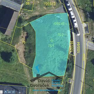 Prodej stavební parcely 748 m&sup2; Pohledy
