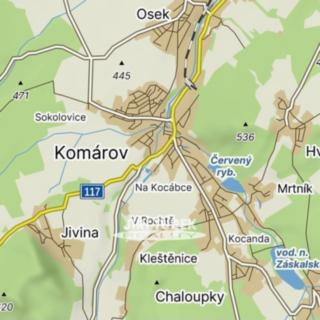 Pronájem skladu 500 m² Komárov