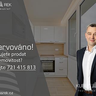 Prodej bytu 2+kk 43 m² Jindřichův Hradec III, sídliště Vajgar