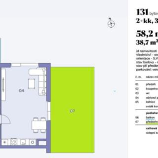 Prodej bytu 2+kk 109 m² Praha