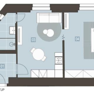 Prodej bytu 2+kk 53 m² Praha Žižkov, Hartigova