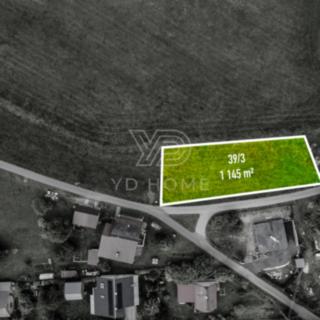 Prodej stavební parcely 1 145 m² Zásada