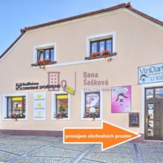 Pronájem obchodu 54 m² Jindřichův Hradec II, Růžová