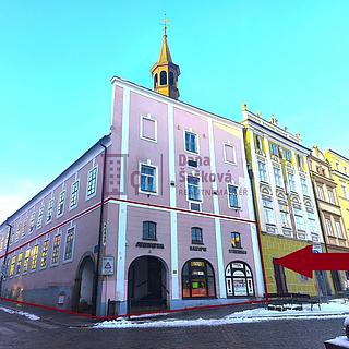 Pronájem obchodu 520 m² Jindřichův Hradec I, nám. Míru
