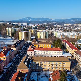 Pronájem bytu 2+1 56 m² Trutnov Střední Předměstí, Železničářská