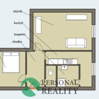 Prodej bytu 2+1 54 m² Přimda, Nová