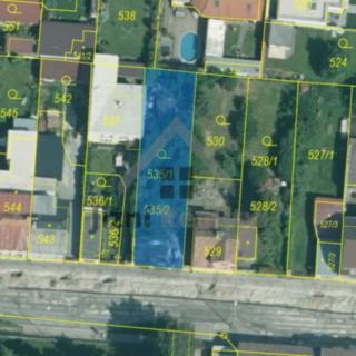 Prodej stavební parcely 323 m² České Budějovice 4, Trocnovská