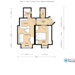 Prodej bytu 2+kk 41 m² Praha