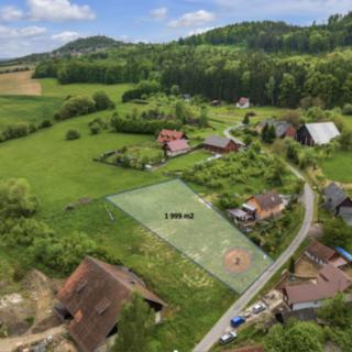 Prodej stavební parcely 1 999 m² Podhradí Hlásná Lhota