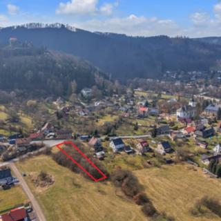 Prodej stavební parcely 1 206 m² Potštejn