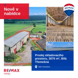 Prodej skladu 3262 m² Bílá Třemešná