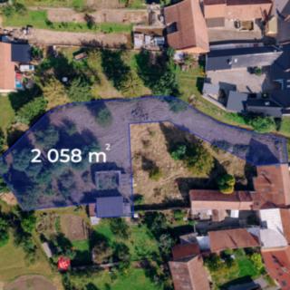 Prodej stavební parcely 2058 m² Pustiměř