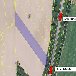 Prodej zemědělské půdy 5 775 m² Nové Město nad Metují Vrchoviny