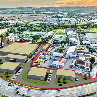 Prodej skladu 3000 m&sup2; Brno