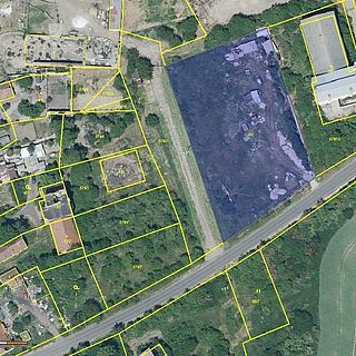 Prodej stavební parcely 4 457 m² Podbořany