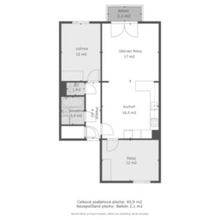 Prodej bytu 3+kk 66 m² Nehvizdy