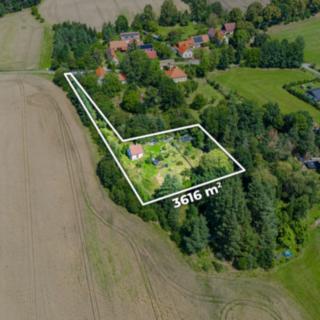 Prodej stavební parcely 3 616 m² Květov