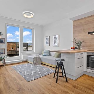 Prodej bytu 2+kk 45 m² Praha Hlubočepy, náměstí Olgy Scheinpflugové