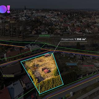 Prodej stavební parcely 1 398 m² Příbor