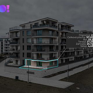 Pronájem bytu 2+kk 118 m² Ostrava Moravská Ostrava, F. X. Riepla