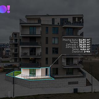 Pronájem bytu 2+kk 54 m² Ostrava