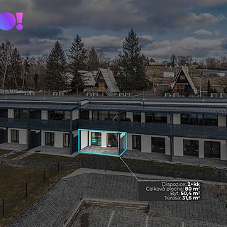 Pronájem bytu 2+kk 80 m² Soběšovice