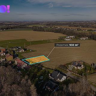 Prodej stavební parcely 930 m² Dobratice