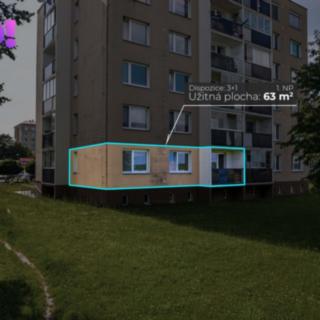 Prodej bytu 3+1 63 m² Chropyně, J. Fučíka