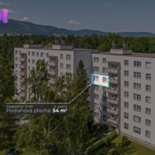 Prodej bytu 3+kk 54 m² Třinec