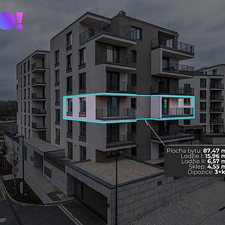 Pronájem bytu 3+kk 87 m² Ostrava