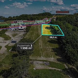 Prodej stavební parcely 1 598 m² Stará Ves