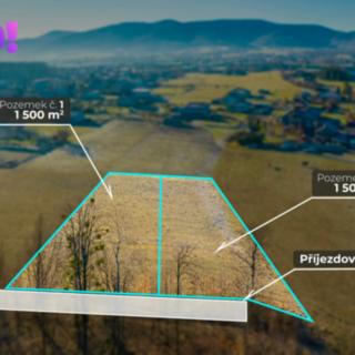 Prodej stavební parcely 1 500 m² Třinec