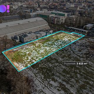 Prodej komerčního pozemku 3 823 m² Český Těšín