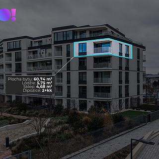 Pronájem bytu 2+kk 61 m² Ostrava