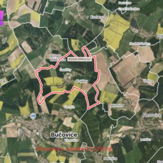 Prodej zemědělské půdy 27 376 m² Kojátky